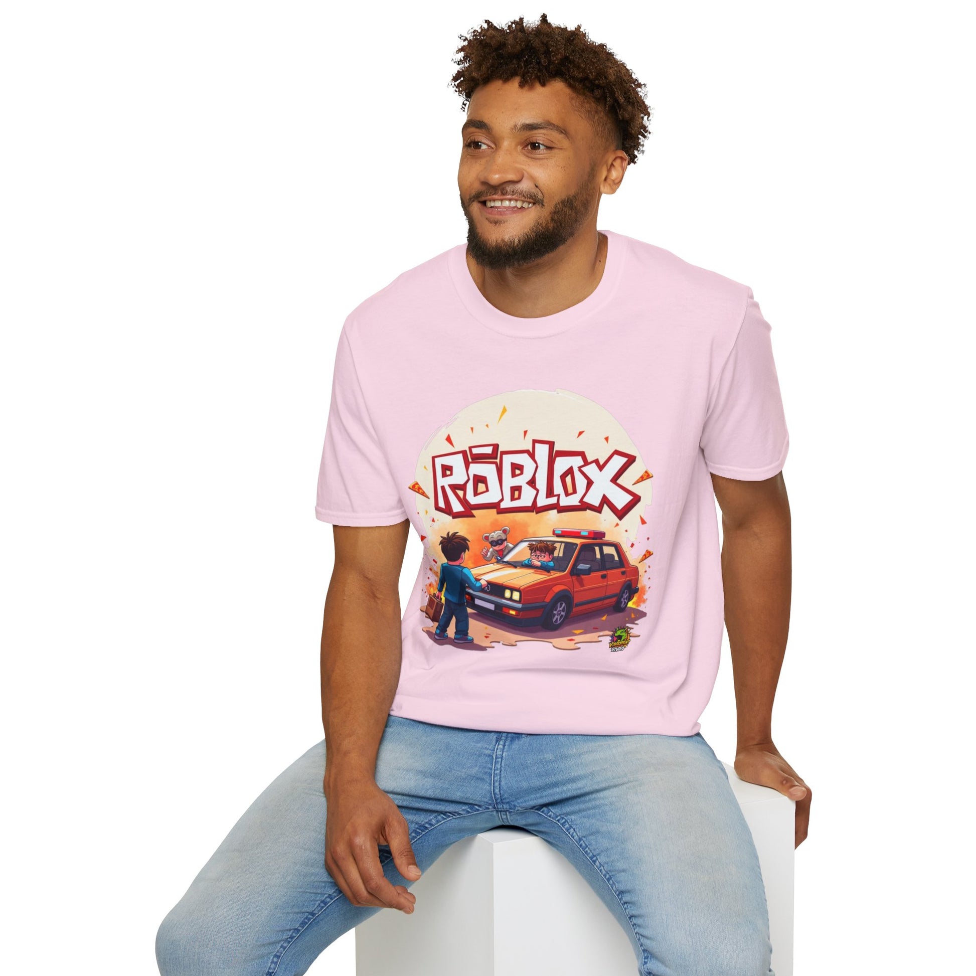 Vibroprint Roblox Meme Graphic T-Shirt