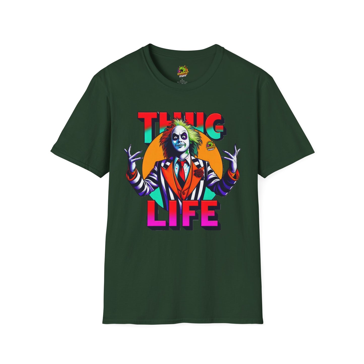 | - Beetlejuice Shirt | Thug Life Halloween T-Shirt | Creepy Beetlejuice Graphic Tee - premium material. perfect gift idea. Order yours now and stand out with this exclusive piece!