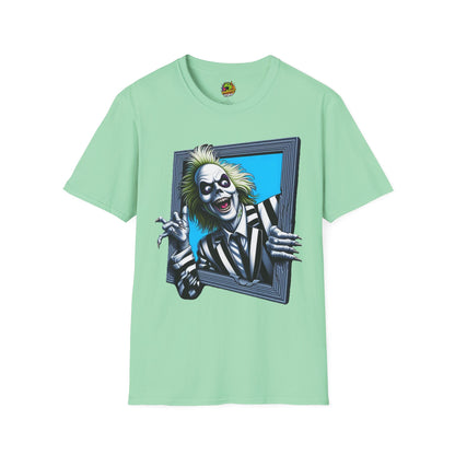 Shirt - Beetlejuice Shirt | Halloween Costume Graphic Tee | Fun Beetlejuice T-Shirt for Adults & Kids | Iconic Movie Merch - premium material. perfect gift idea. Order yours now and stand out with this exclusive piece!