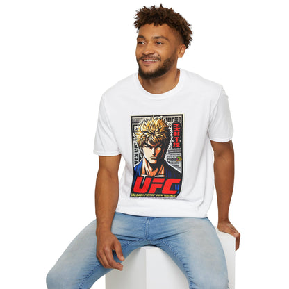 Michael Myers inspired design - UFC T Shirt | Unleash Fierce Confidence | UFC Tee for Gym Inspired by Baki - bold design. perfect Halloween gift for fans of horror culture. Order yours now and stand out with this exclusive piece!