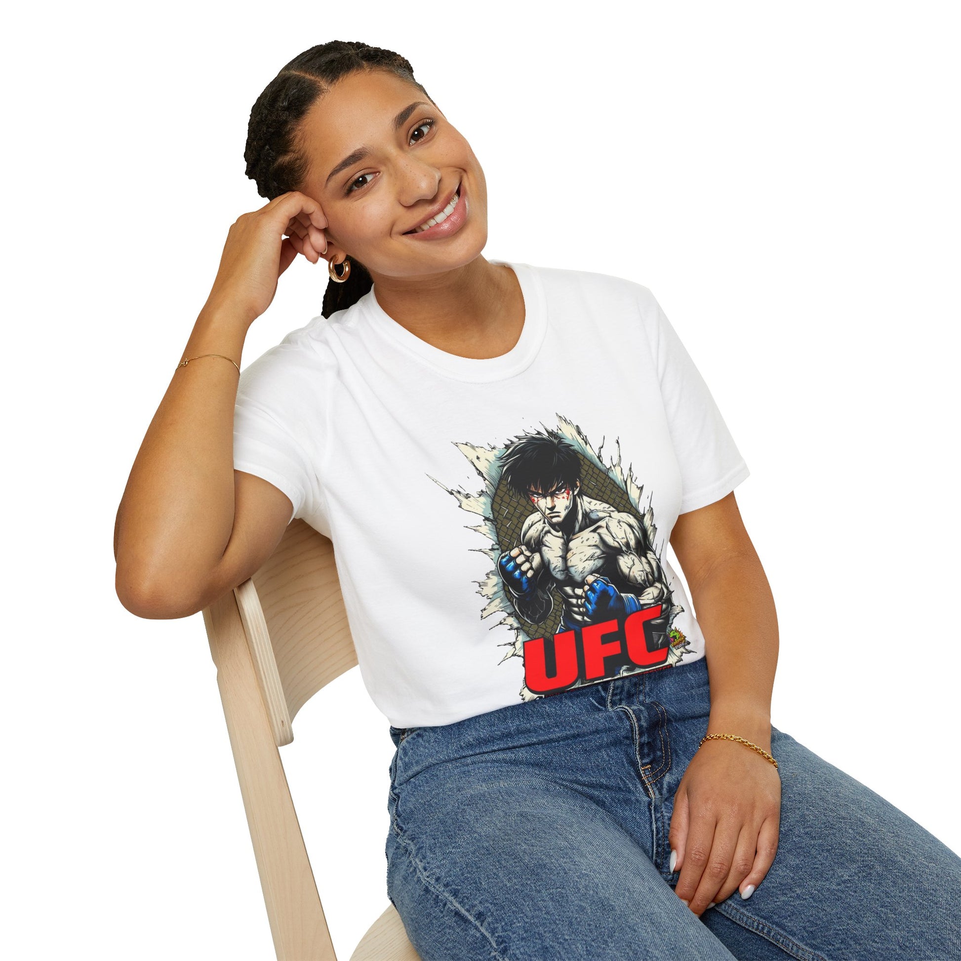 Unleash - UFC T Shirt | Unleash Fierce Confidence | UFC Tee for Anime & Sport Lovers - premium material. limited stock. Order yours now and stand out with this exclusive piece!