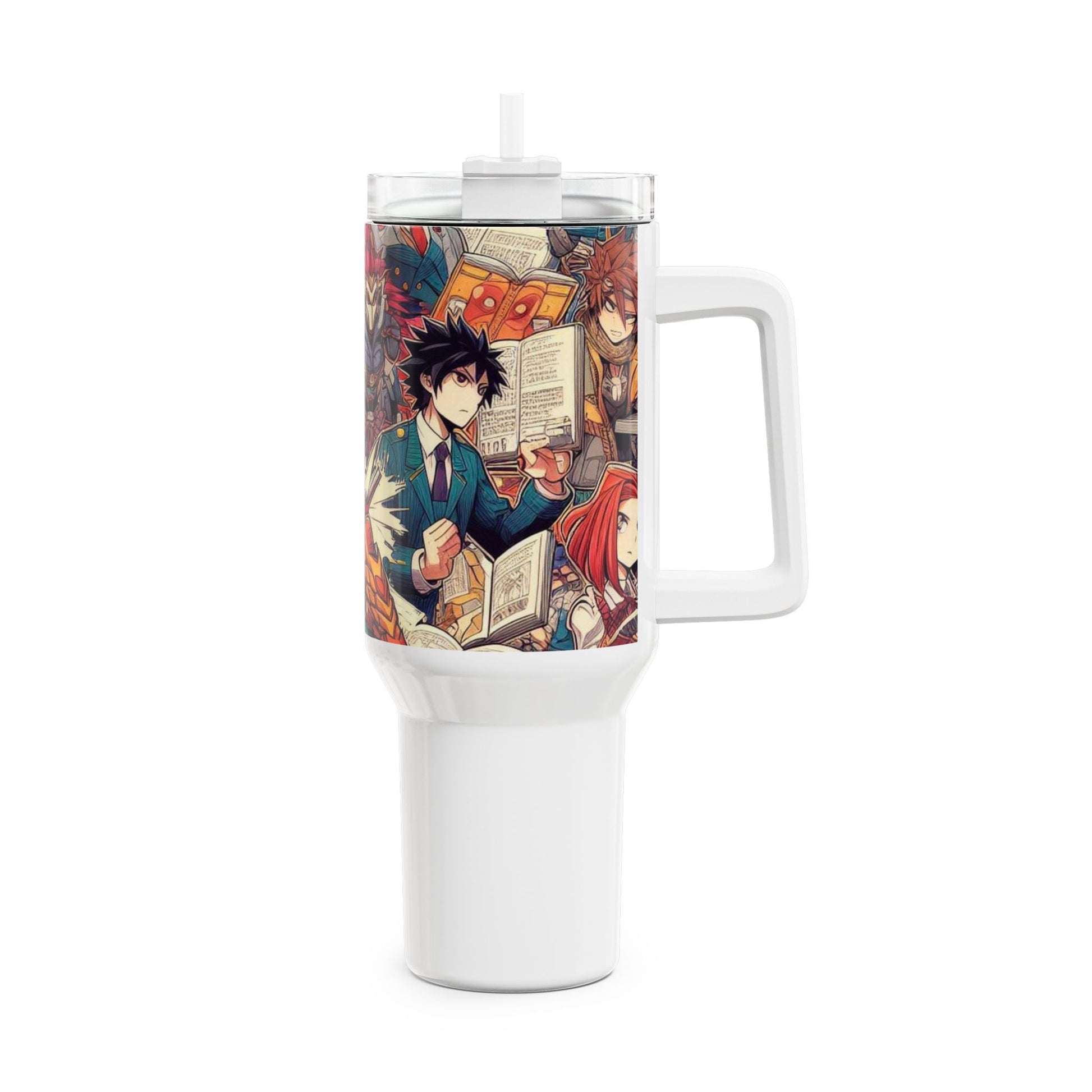 Tumbler - Stanley Comics Themed Tumbler | Geeky Drinkware for Gamers | Colorful Cartoon Tumbler - custom-made. perfect gift idea. Order yours now and stand out with this exclusive piece!