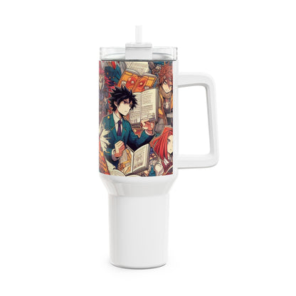 Tumbler - Stanley Comics Themed Tumbler | Geeky Drinkware for Gamers | Colorful Cartoon Tumbler - custom-made. perfect gift idea. Order yours now and stand out with this exclusive piece!