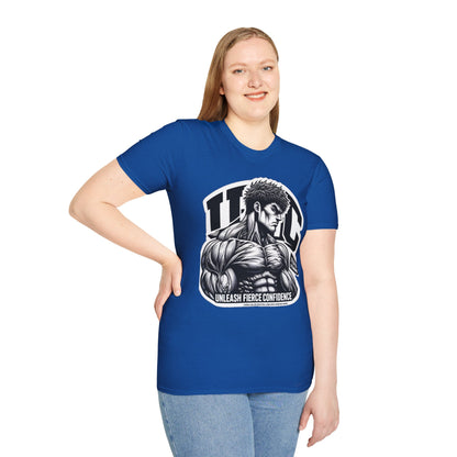 product - UFC T Shirt | Unleash Fierce Confidence | UFC Tee with Baki Anime T Shirt Inspiration - premium material. perfect gift idea. Order yours now and stand out with this exclusive piece!