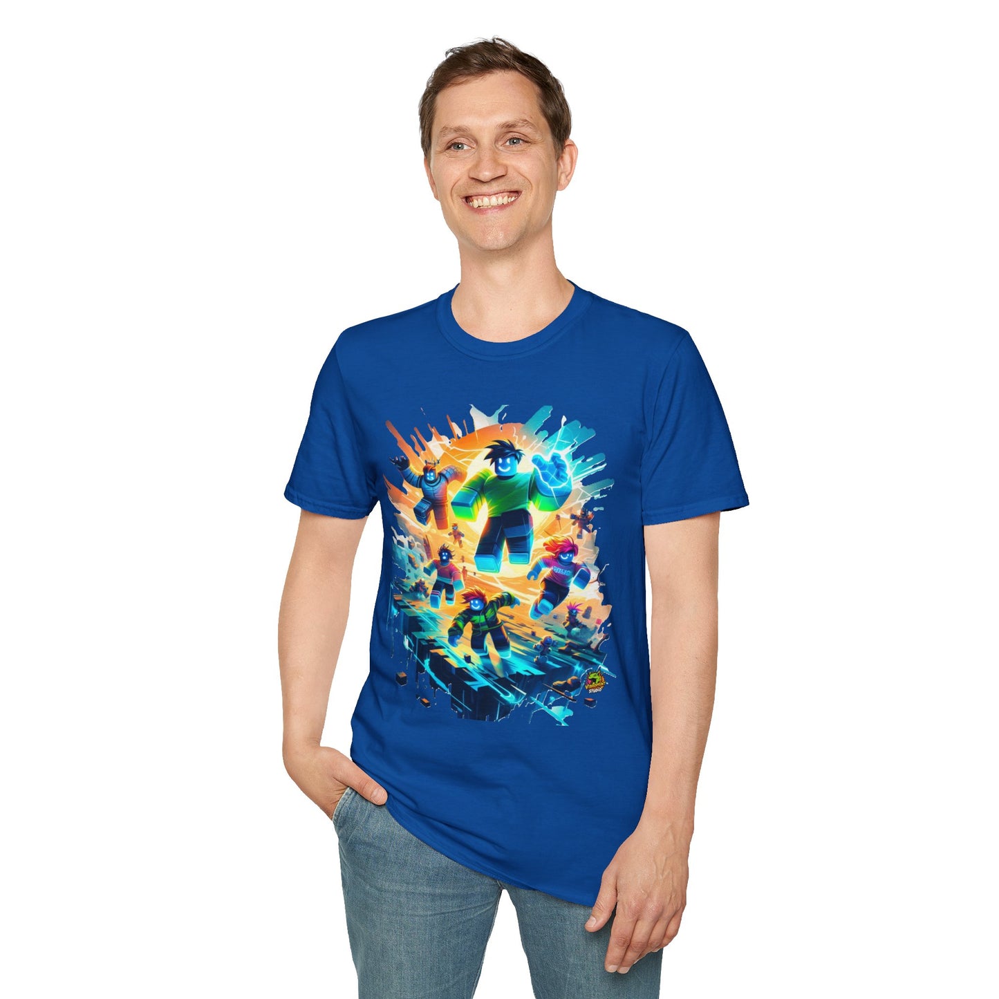 Boys - Unique Roblox Game Tee for Kids | Roblox Clothing for Boys & Girls | Cool Roblox Graphic T-Shirt | Roblox Merch Gift - custom-made. perfect gift idea. Order yours now and stand out with this exclusive piece!