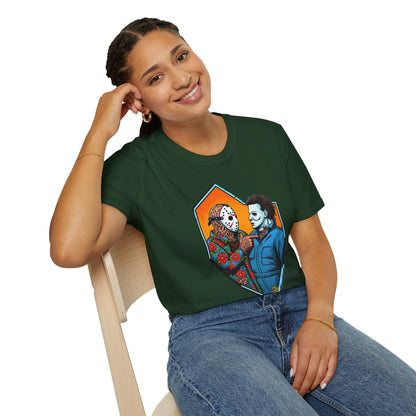 Michael Myers Vintage Shirt | Jason & Michael Funny Horror Tee