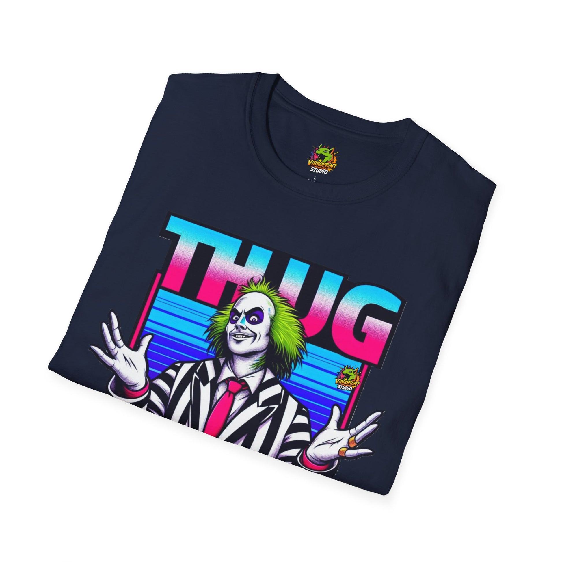 Beetlejuice - Beetlejuice Shirt | Spooky Thug Life Tee | Halloween Beetlejuice Graphic Shirt for Men & Women - custom-made. limited stock. Order yours now and stand out with this exclusive piece!