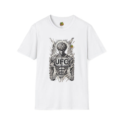 Tee - UFC T Shirt | Unleash Fierce Confidence | UFC Tee with Baki Anime T Shirt Inspiration - custom-made. perfect gift idea. Order yours now and stand out with this exclusive piece!