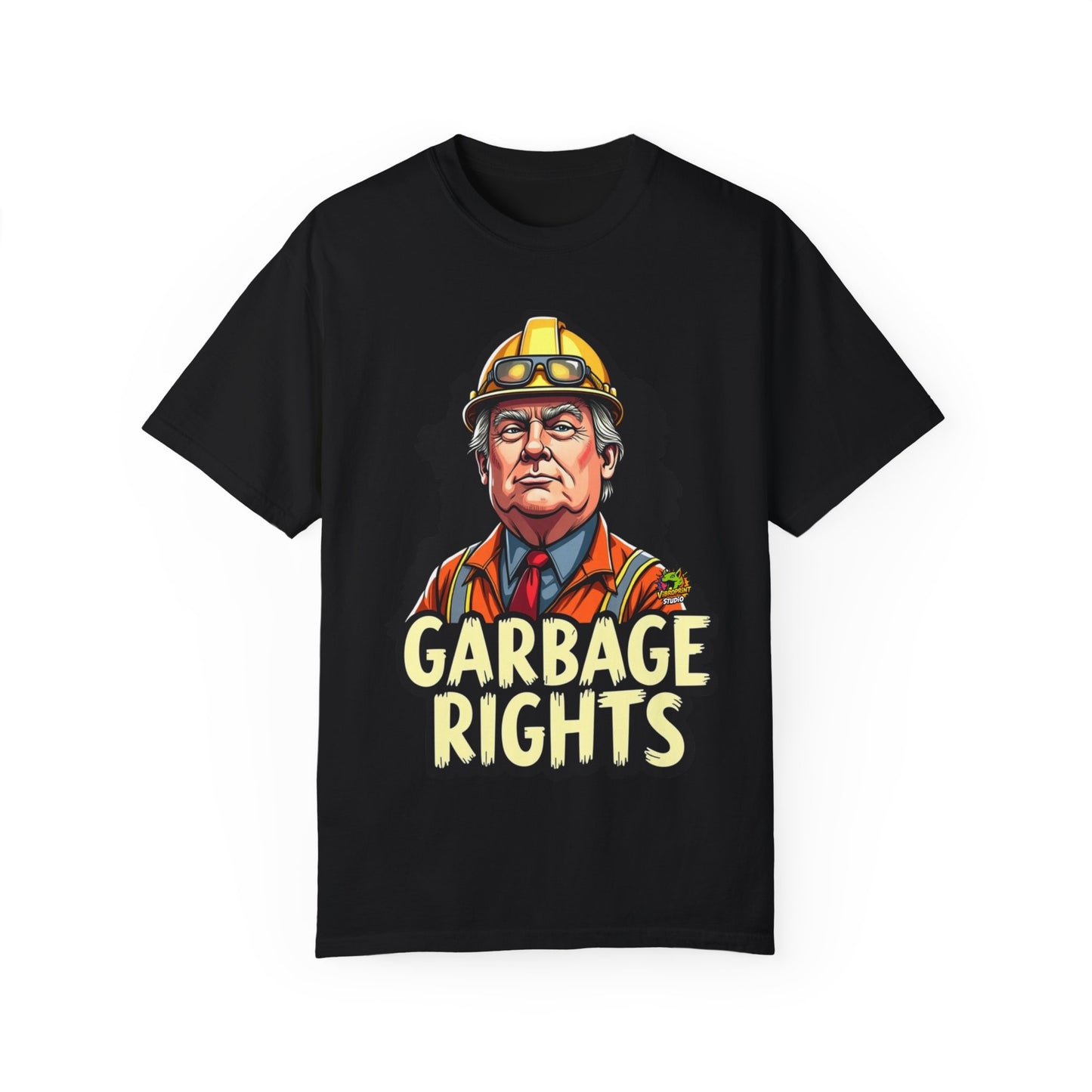 Garbage Rights T-Shirt - Patriotic Trump Election Campaign Shirt, Stand with Freedom - High Quality Image