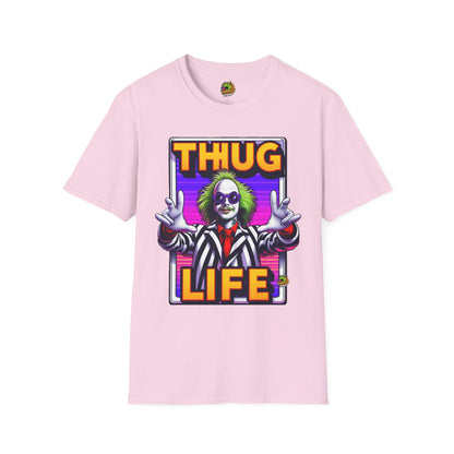 Graphic - Beetlejuice Shirt | Funny Thug Life Halloween Tee | Classic Beetlejuice Graphic T-Shirt - premium material. perfect gift idea. Order yours now and stand out with this exclusive piece!