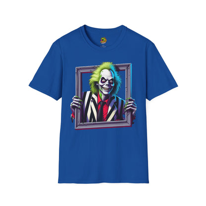 Tee - Beetlejuice Shirt | Beetlejuice Halloween Tee | Beetlejuice Inspired Tee | Funny Beetlejuice Shirt - custom-made. limited stock. Order yours now and stand out with this exclusive piece!