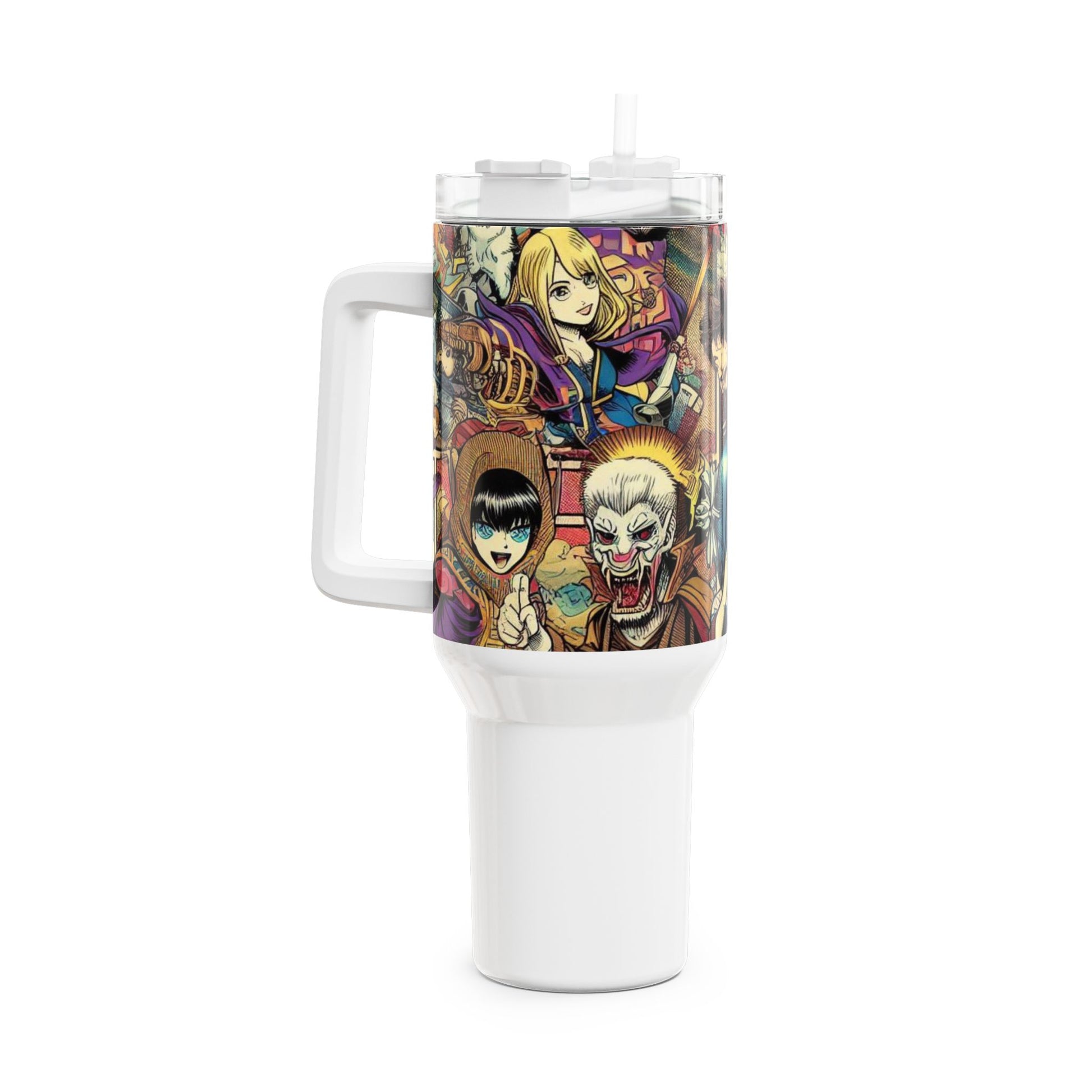 Anime - Stanley cup | Colorful Geek Drinkware for Anime and Comics Fans | Cartoon Tumbler - custom-made. perfect gift idea. Order yours now and stand out with this exclusive piece!