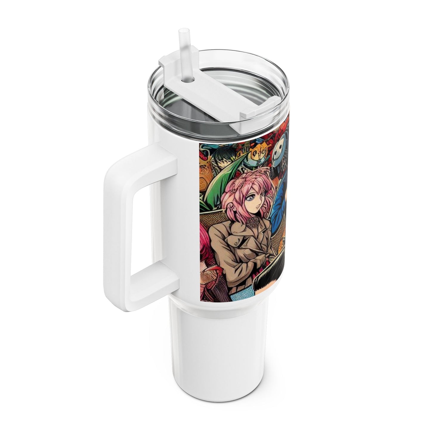 | - Stanley cup | Geek Themed Drinkware for Anime and Cartoon Fans | Colorful Tumbler - custom-made. perfect gift idea. Order yours now and stand out with this exclusive piece!