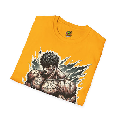 UFC T Shirt | Unleash Fierce Confidence | Motivational UFC Tee with Baki Anime Influence