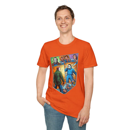 Michael Myers Vintage Shirt | Jason & Michael Funny Horror Tee