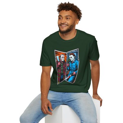 Jason Voorhees & Michael Myers Shirt | Funny Halloween Horror Tee