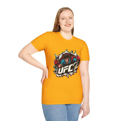 UFC T Shirt | Unleash Fierce Confidence | UFC Tee for Gym & Anime Fans