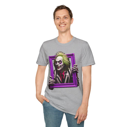 Beetlejuice - Beetlejuice Shirt | Halloween Horror Graphic Tee | Classic Beetlejuice Movie Design | Funny Halloween T-Shirt - premium material. limited stock. Order yours now and stand out with this exclusive piece!