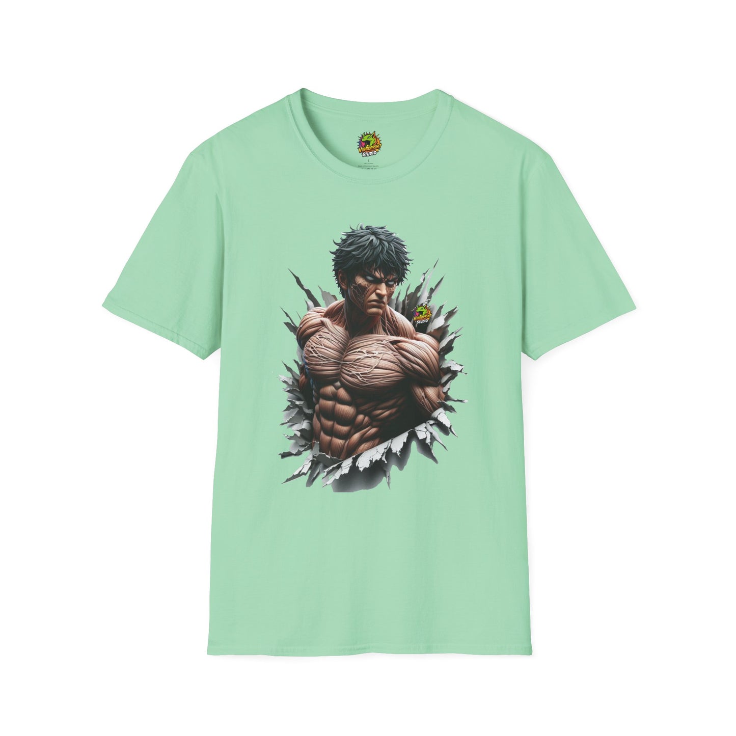 for - UFC T Shirt | Unleash Fierce Confidence | Motivational UFC Tee with Baki Anime Influence for Gym Lovers - custom-made. perfect gift idea. Order yours now and stand out with this exclusive piece!