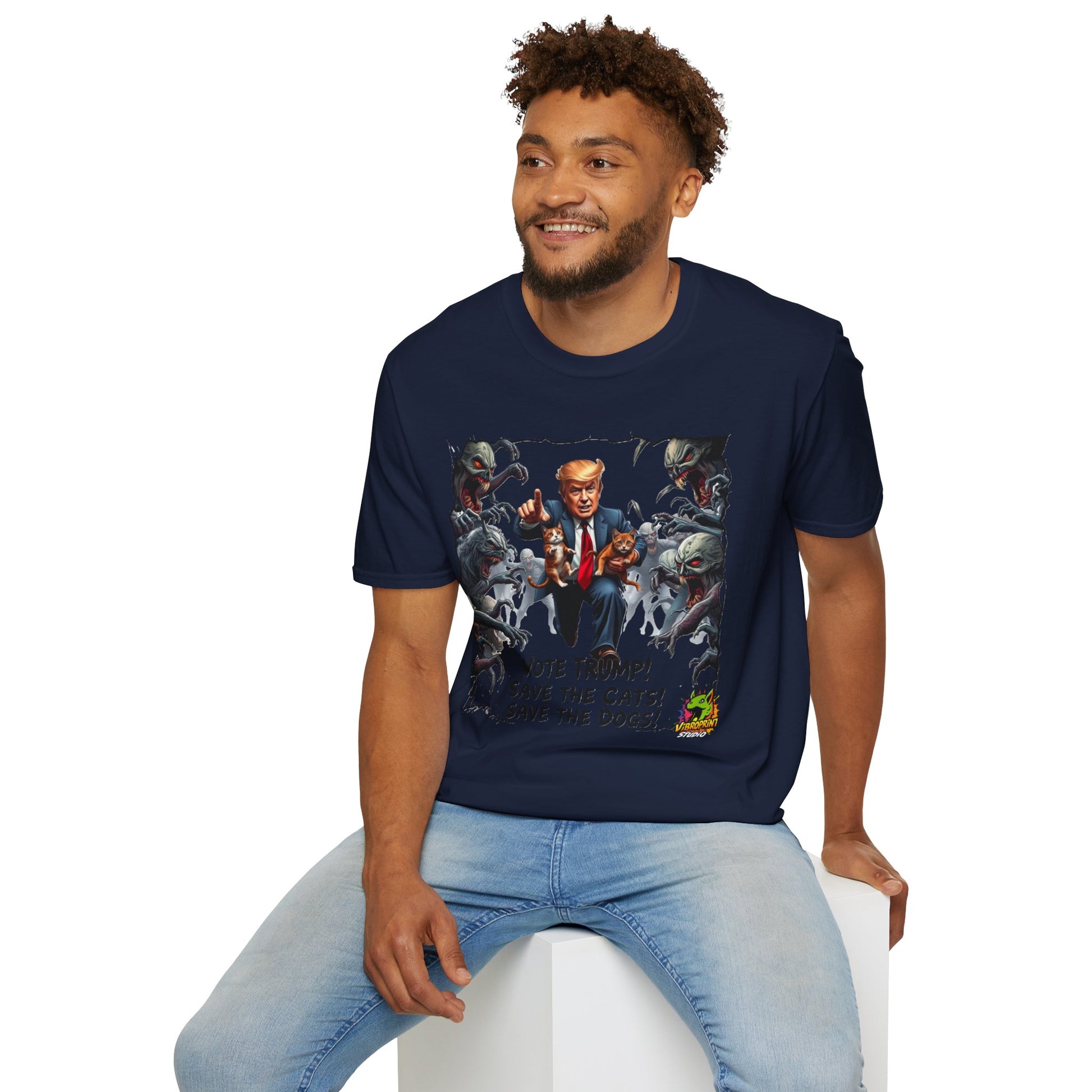 Funny - They're Eating the Dogs Shirt | Satirical Trump Election Tee | Funny Graphic Political T-Shirt - premium material. perfect gift idea. Order yours now and stand out with this exclusive piece!