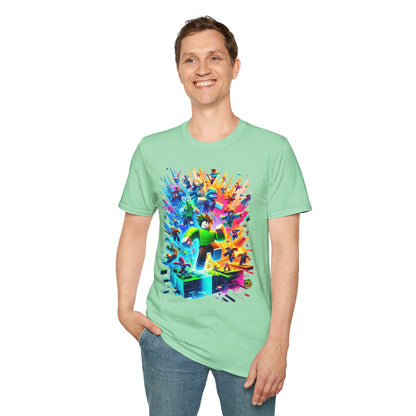 Cool Roblox Gamer Tee for Boys & Girls | Roblox Adventure Shirt | Roblox Graphic T-Shirt | Fun Gift for Roblox Lovers