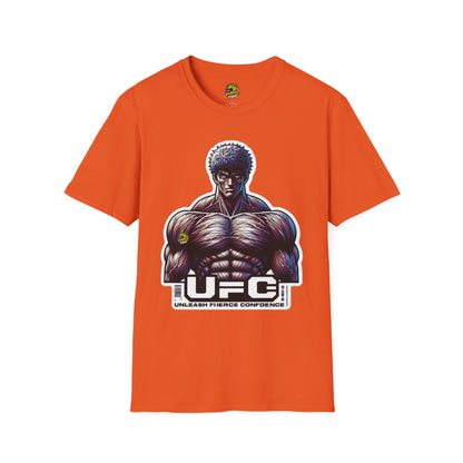 Tee - UFC T Shirt | Unleash Fierce Confidence | UFC Tee for Athletes and Baki Anime Fans - custom-made. perfect gift idea. Order yours now and stand out with this exclusive piece!