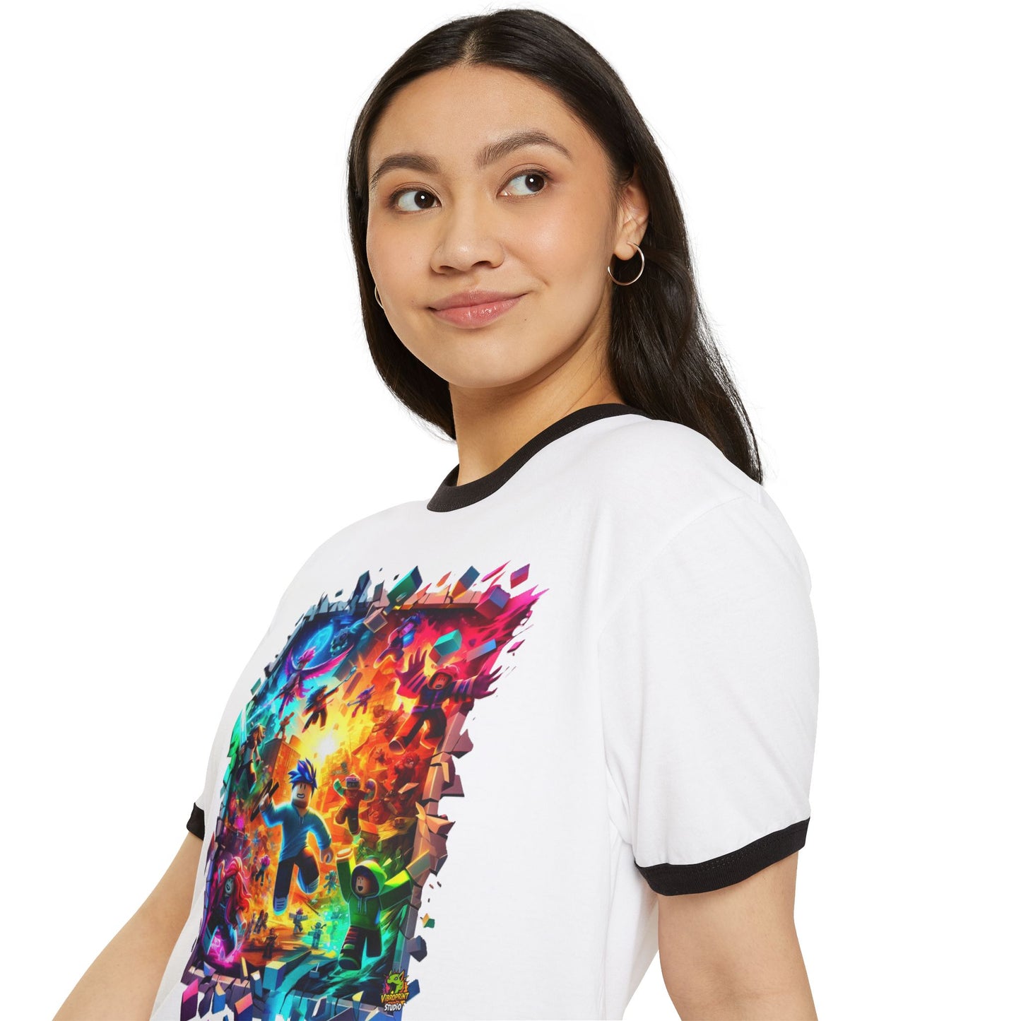 Roblox T Shirt for Kids, Teens & Adults | Roblox Adventure Tee | Roblox Gaming T Shirt - High Quality Image