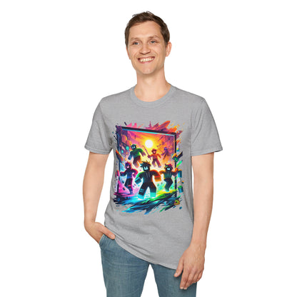 Roblox Adventure T-Shirt for Boys & Girls | Roblox Graphic Tee | Roblox Kids Clothing | Great Roblox Gift