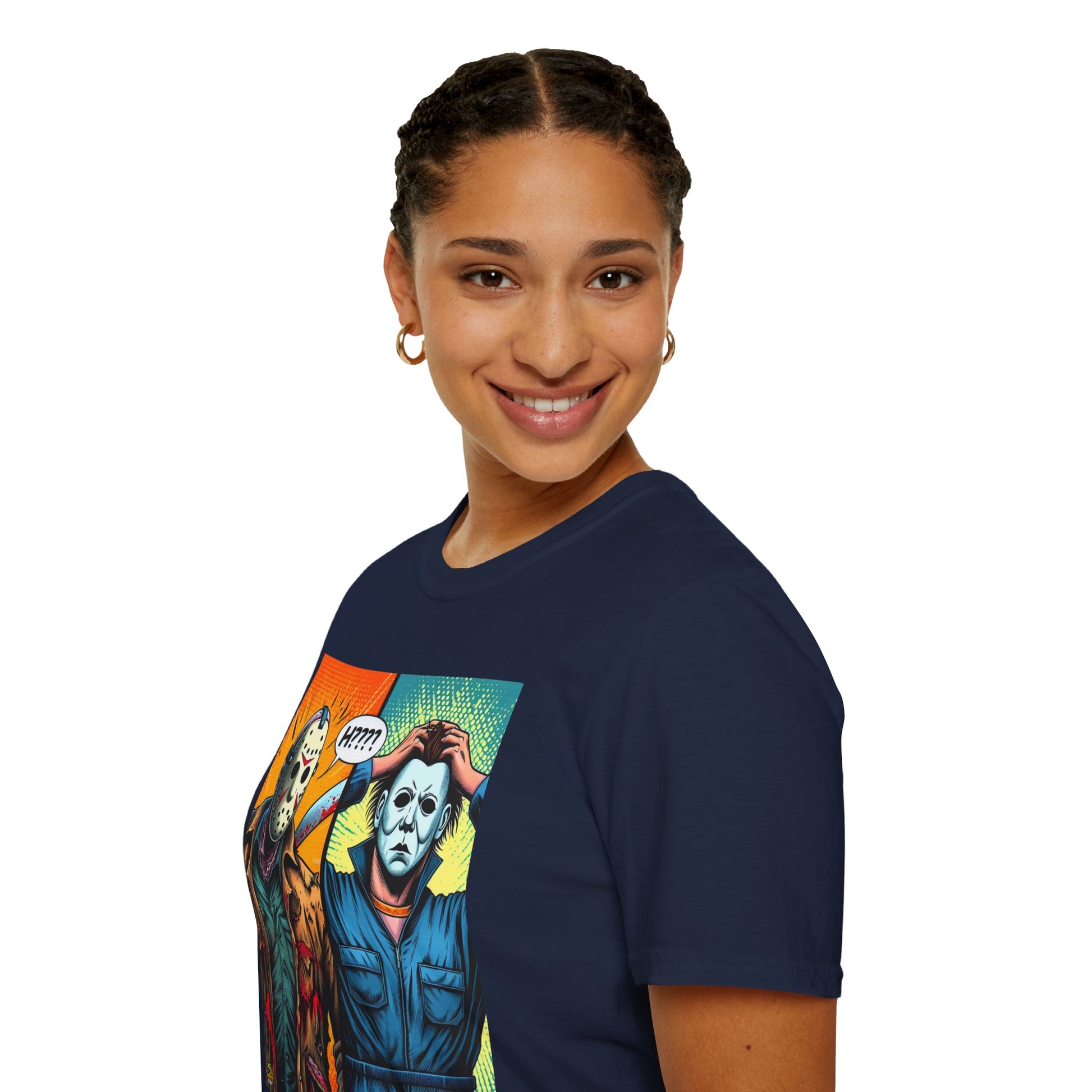 Michael - Jason Voorhees & Michael Myers Shirt | Funny Halloween Picnic Tee - custom-made. limited stock. Order yours now and stand out with this exclusive piece!