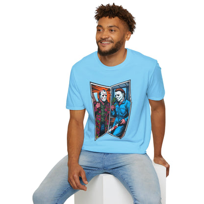 Jason Voorhees & Michael Myers Shirt | Funny Halloween Horror Tee