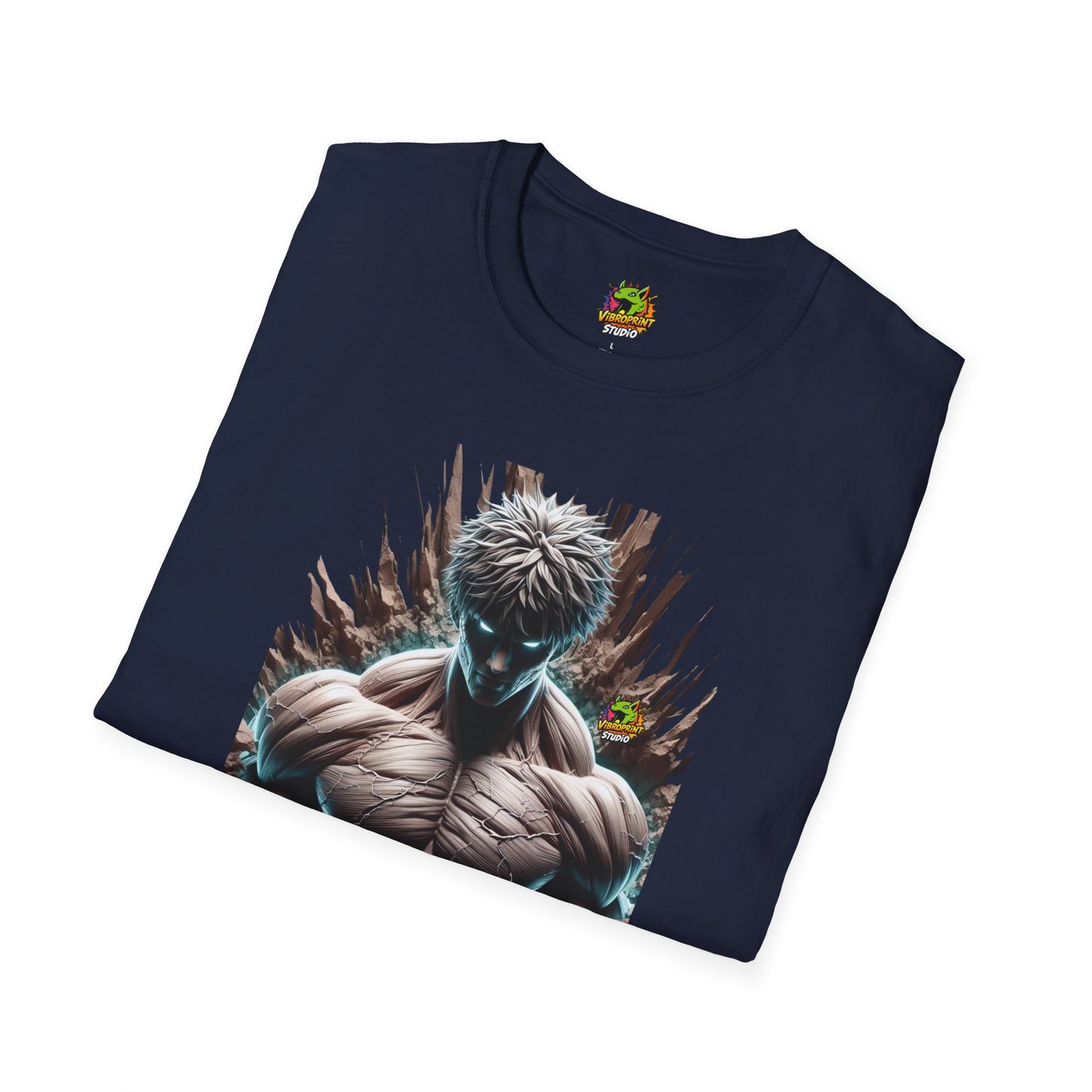 Strength - UFC T Shirt | Unleash Fierce Confidence | UFC Tee with Baki Anime Strength for Athletes - custom-made. limited stock. Order yours now and stand out with this exclusive piece!