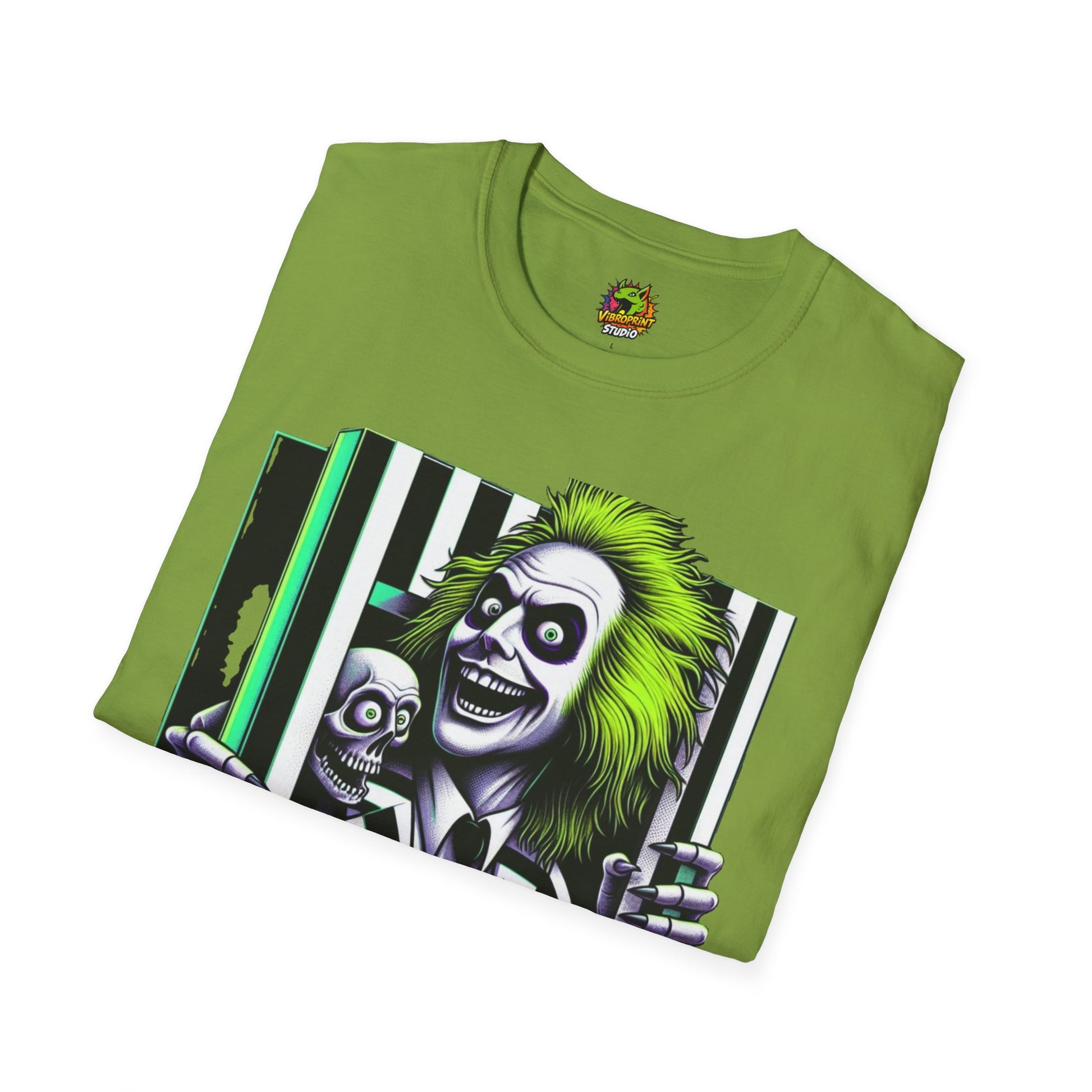 Image of Stylish Beetlejuice Shirt | Halloween Beetlejuice Tee | Beetlejuice Movie Merch | Funny Beetlejuice Shirt | Graphic Tee