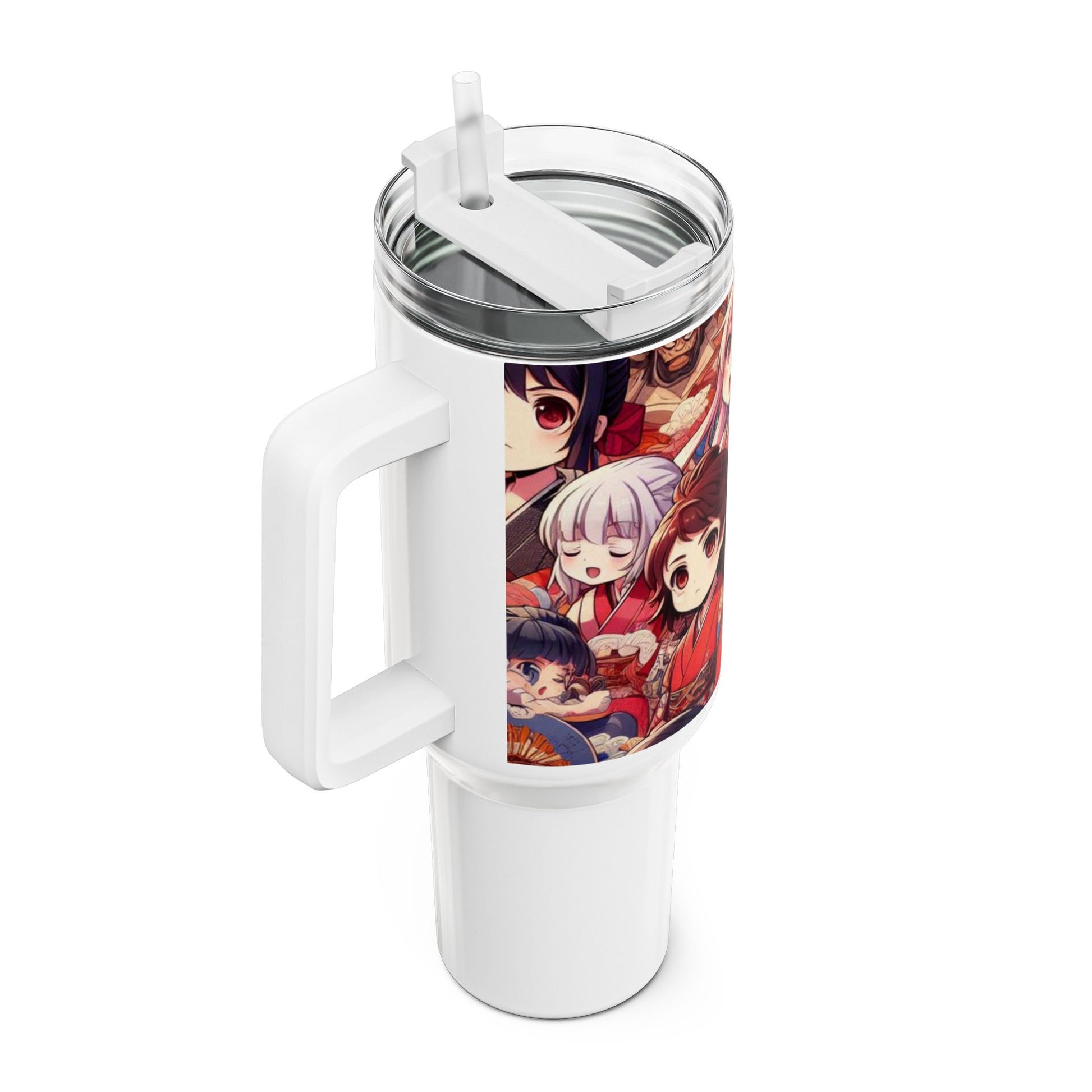 for - Stanley cup | Geek Drinkware for Anime Fans | Colorful Cartoon Tumbler for Gamers - premium material. limited stock. Order yours now and stand out with this exclusive piece!