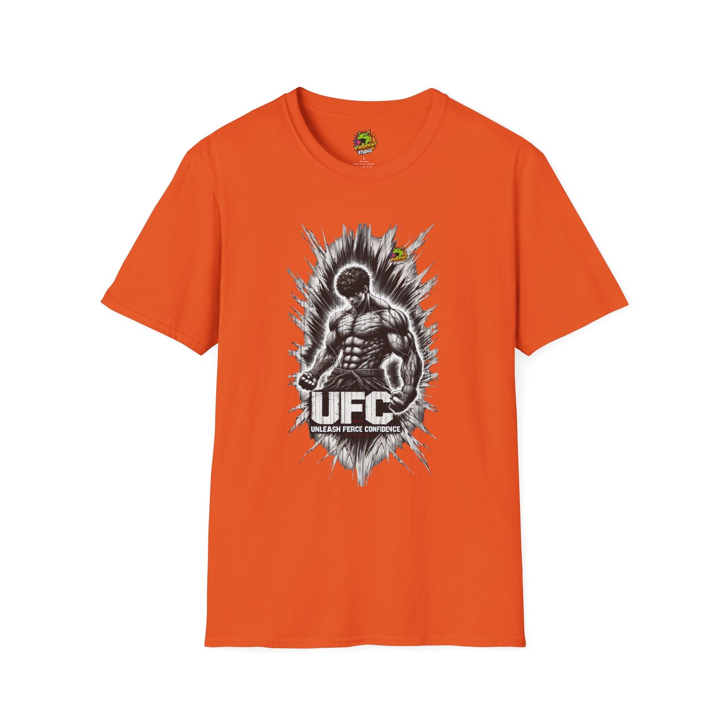 T - UFC T Shirt | Unleash Fierce Confidence | Motivational UFC Tee with Baki Anime T Shirt - custom-made. limited stock. Order yours now and stand out with this exclusive piece!