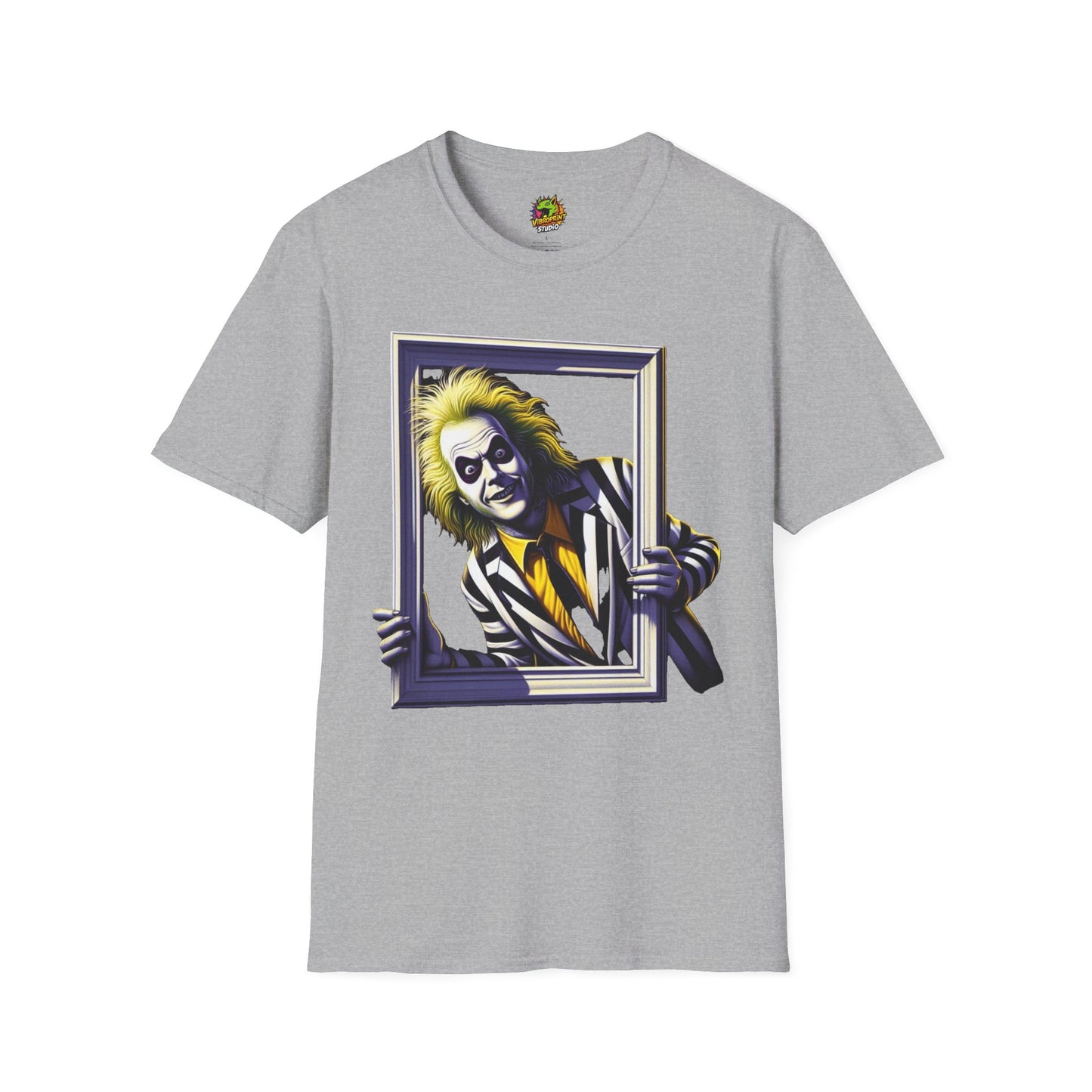 | - Beetlejuice Shirt | Classic Beetlejuice Tee | Beetlejuice Graphic Shirt | Creepy Beetlejuice Tee - premium material. limited stock. Order yours now and stand out with this exclusive piece!