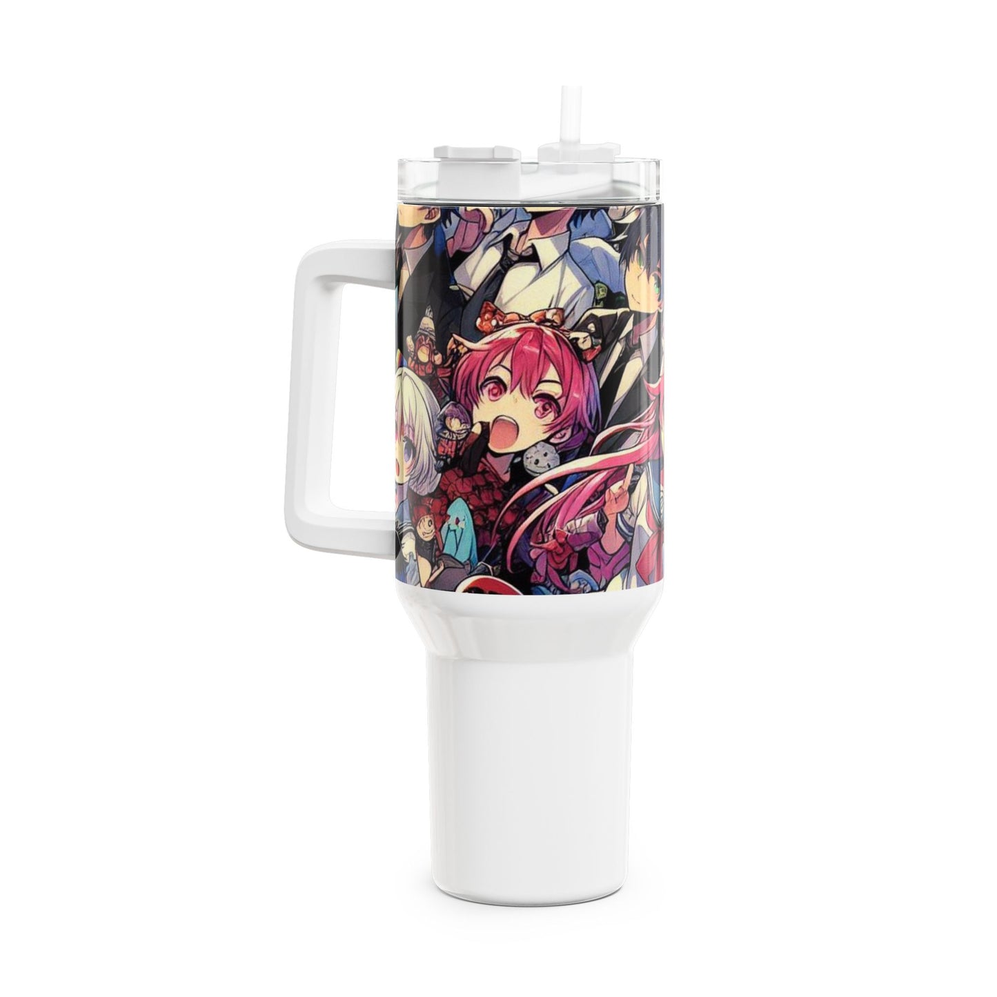 Tumbler - Stanley cup | Geek Themed Drinkware for Anime and Comic Fans | Colorful Cartoon Tumbler - premium material. limited stock. Order yours now and stand out with this exclusive piece!