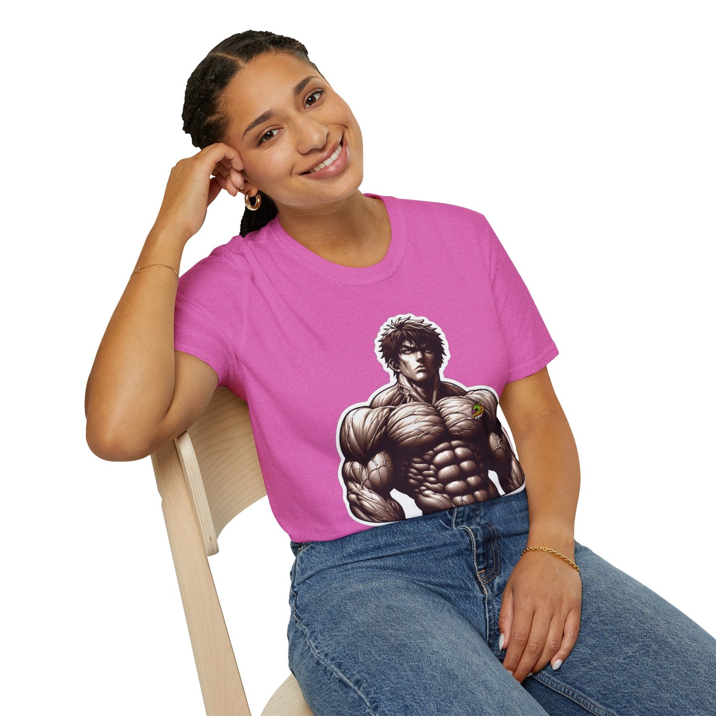 UFC T Shirt | Unleash Fierce Confidence | Motivational UFC Tee with Baki Anime Inspiration