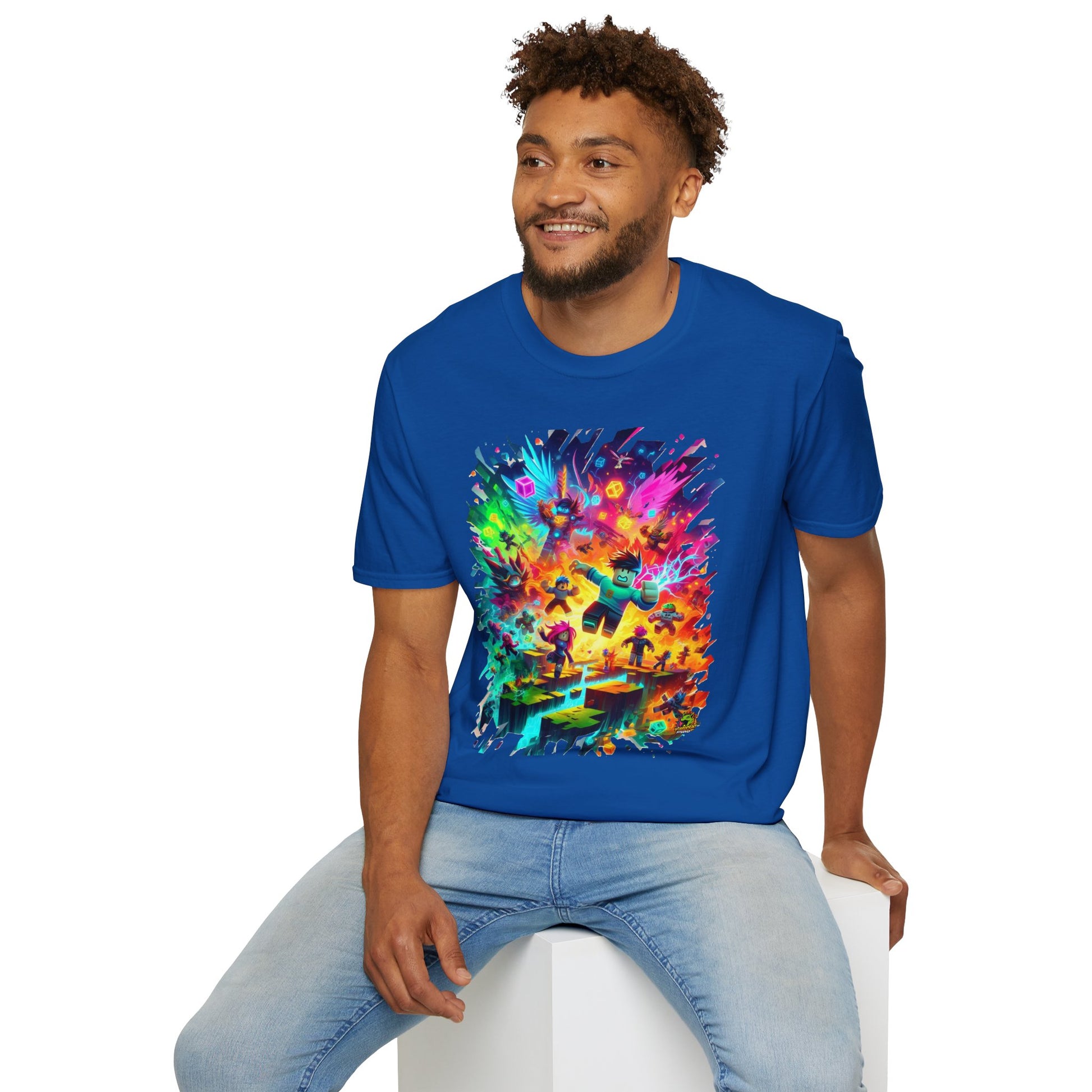 product - Roblox Player T-Shirt for Kids | Roblox Clothing for Boys & Girls | Cool Roblox Graphic Tee | Roblox Merch Gift - custom-made. perfect gift idea. Order yours now and stand out with this exclusive piece!