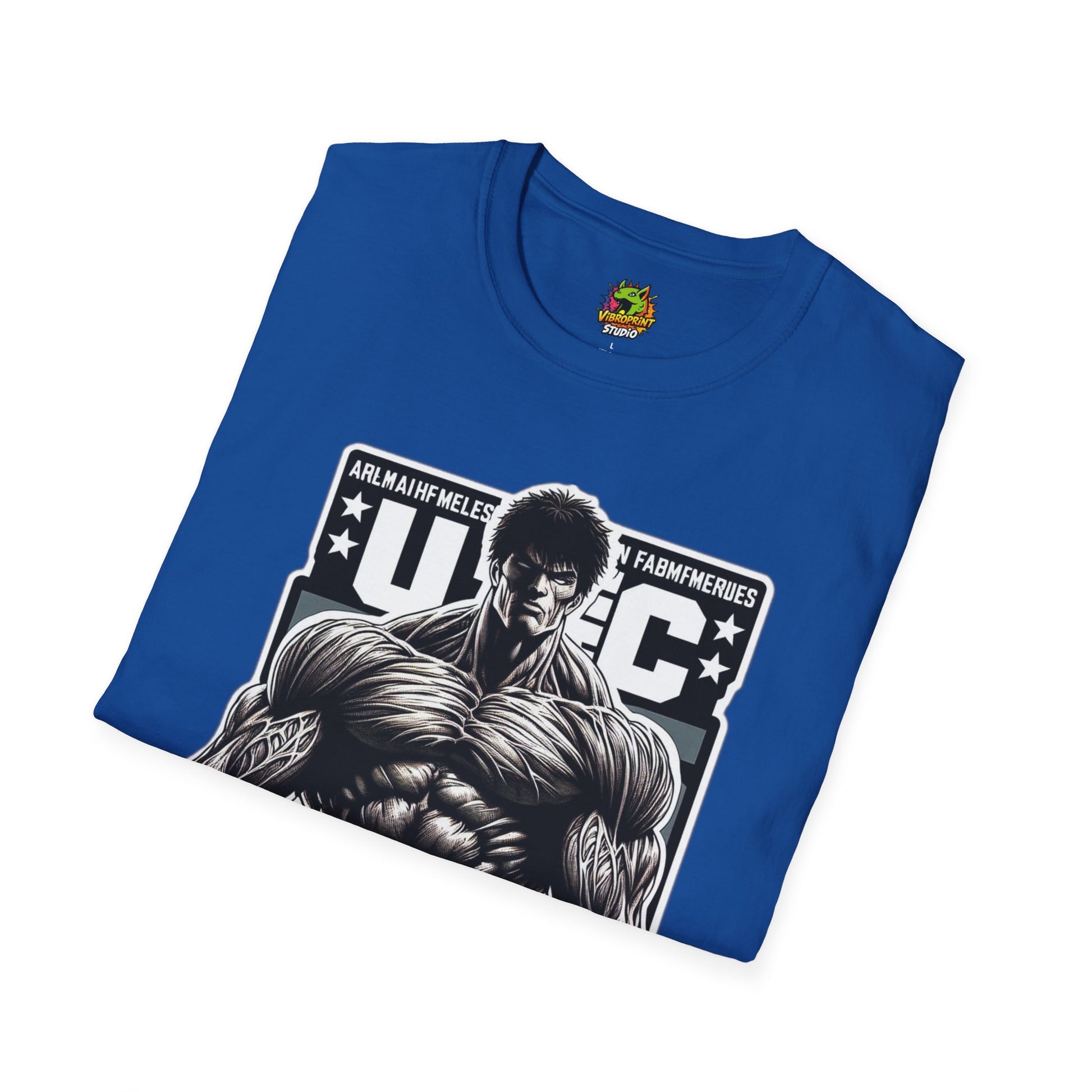 UFC - UFC T Shirt | Unleash Fierce Confidence | UFC Tee with Baki Anime Strength for Fitness Enthusiasts - custom-made. limited stock. Order yours now and stand out with this exclusive piece!