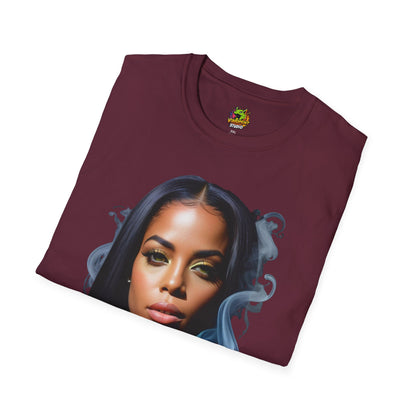 | - Aaliyah shirt | Timeless Tribute to the Queen of Urban Pop | Memorial R&B Icon Tee - custom-made. perfect gift idea. Order yours now and stand out with this exclusive piece!