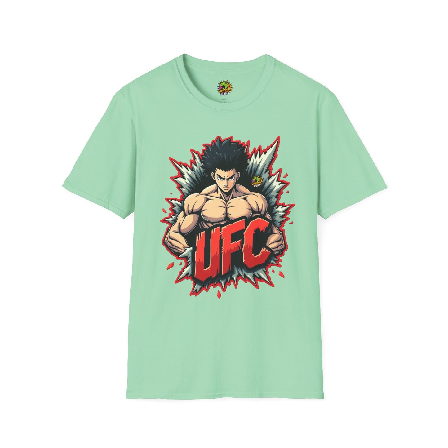 Inspiration - UFC T Shirt | Unleash Fierce Confidence | UFC Tee with Baki Anime Inspiration for Gym - premium material. perfect gift idea. Order yours now and stand out with this exclusive piece!