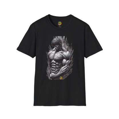 UFC T Shirt | Unleash Fierce Confidence | UFC Tee with Baki Anime Inspiration for Fitness Lovers - High Quality Image