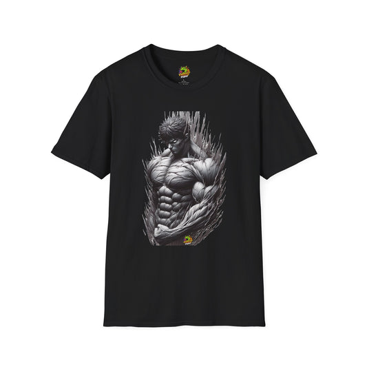 UFC T Shirt | Unleash Fierce Confidence | UFC Tee with Baki Anime Inspiration for Fitness Lovers - High Quality Image