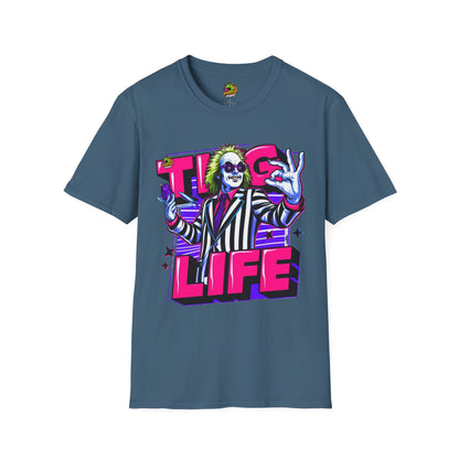 Beetlejuice - Beetlejuice Shirt | Thug Life Halloween Graphic Tee | Spooky Beetlejuice T-Shirt - custom-made. limited stock. Order yours now and stand out with this exclusive piece!