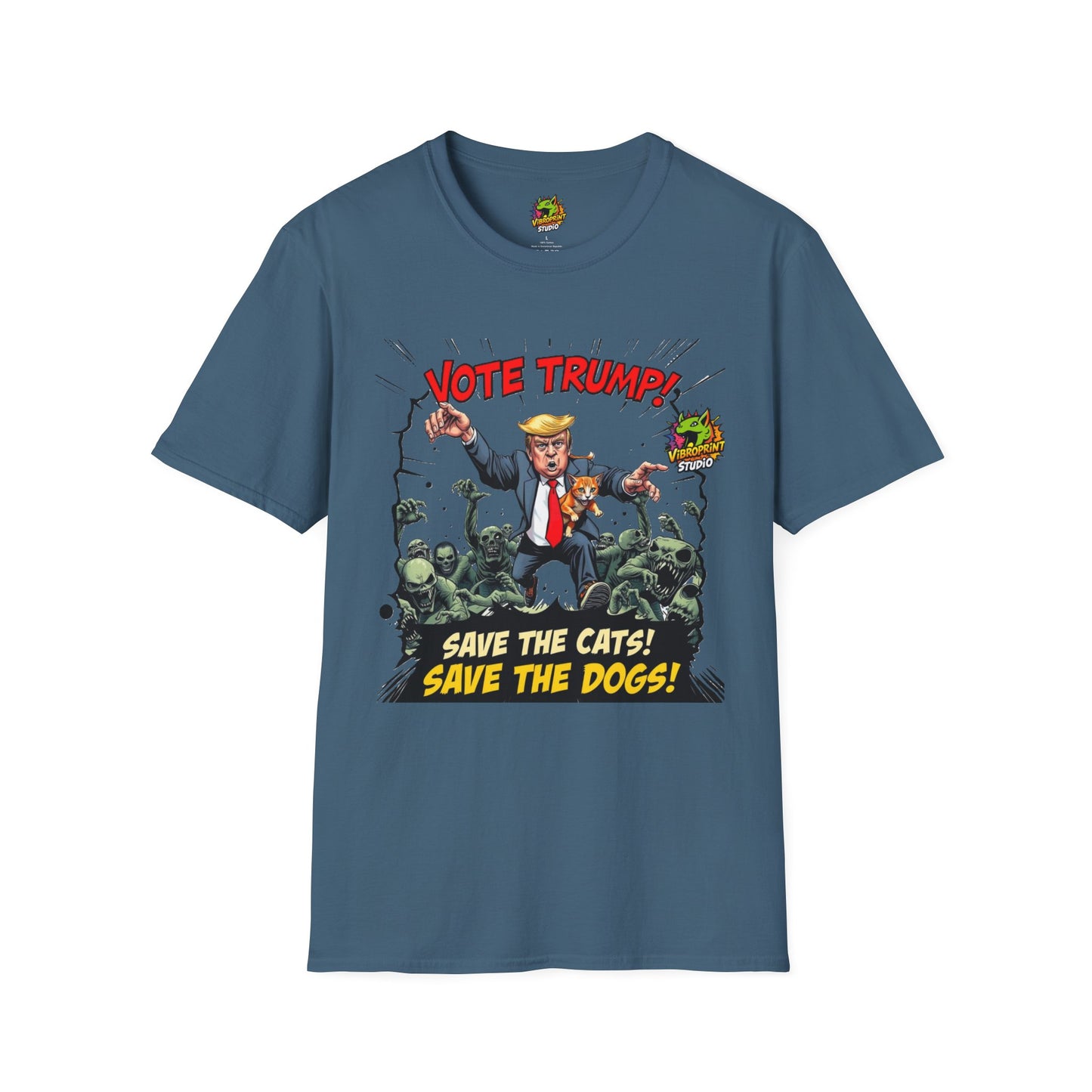 | - They're Eating the Dogs Shirt | Political Humor Tee | Trump Election Graphic T-Shirt - custom-made. perfect gift idea. Order yours now and stand out with this exclusive piece!