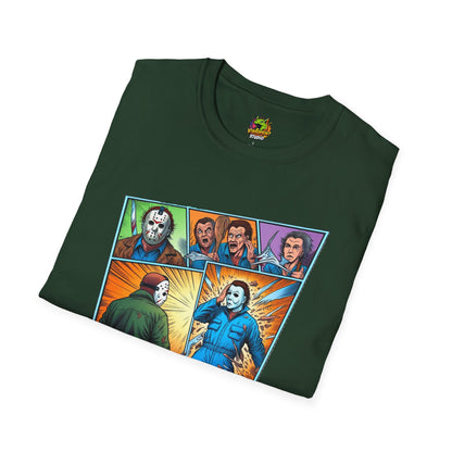 Michael Myers Vintage Shirt | Jason & Michael Funny Horror Tee