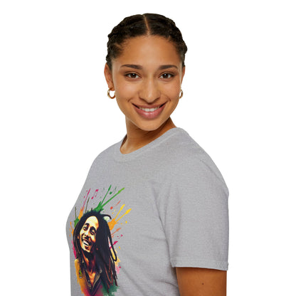 Marley - Bob Marley T-Shirt - Soulful Echoes - custom-made. limited stock. Order yours now and stand out with this exclusive piece!