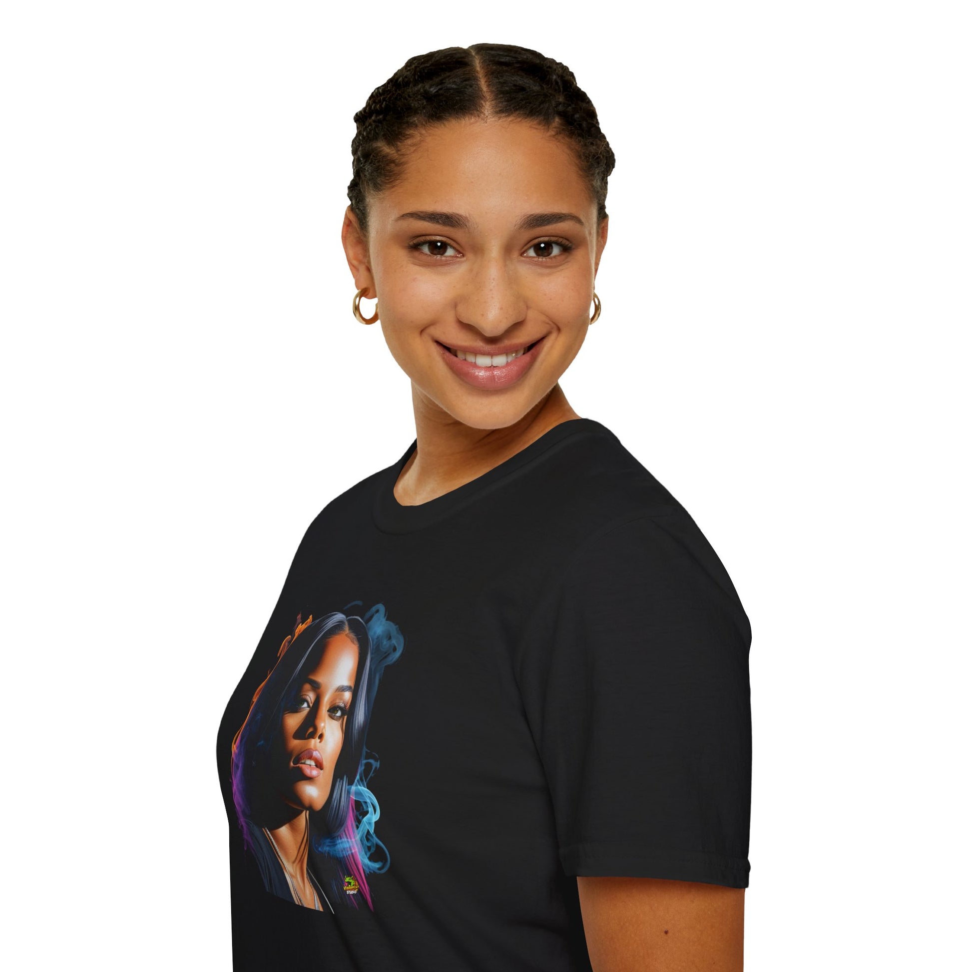 Icon - Aaliyah shirt | Honoring a Timeless Music Icon | Memorial Tribute Tee - custom-made. perfect gift idea. Order yours now and stand out with this exclusive piece!