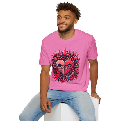 Heart Graphic Valentine's Day T-Shirt