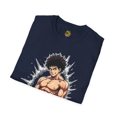 | - UFC T Shirt | Unleash Fierce Confidence | Motivational UFC Tee with Baki Anime Elements - premium material. perfect gift idea. Order yours now and stand out with this exclusive piece!